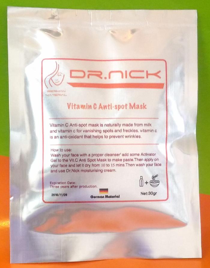 ماسک پودری ویتامین سی هومکر+ اکتیواتور